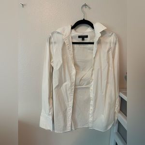 Banana Republic white button down
